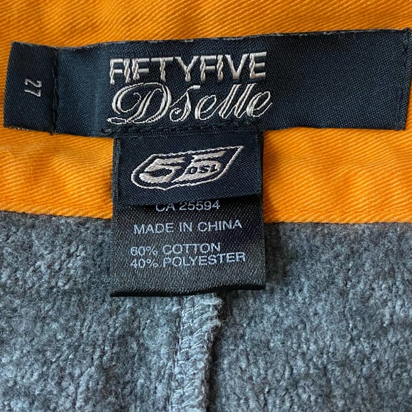 55DSL Fifty Five DSelle for Diesel Sweatpants With Pockets Gray Size 27 - Picture 5 of 5